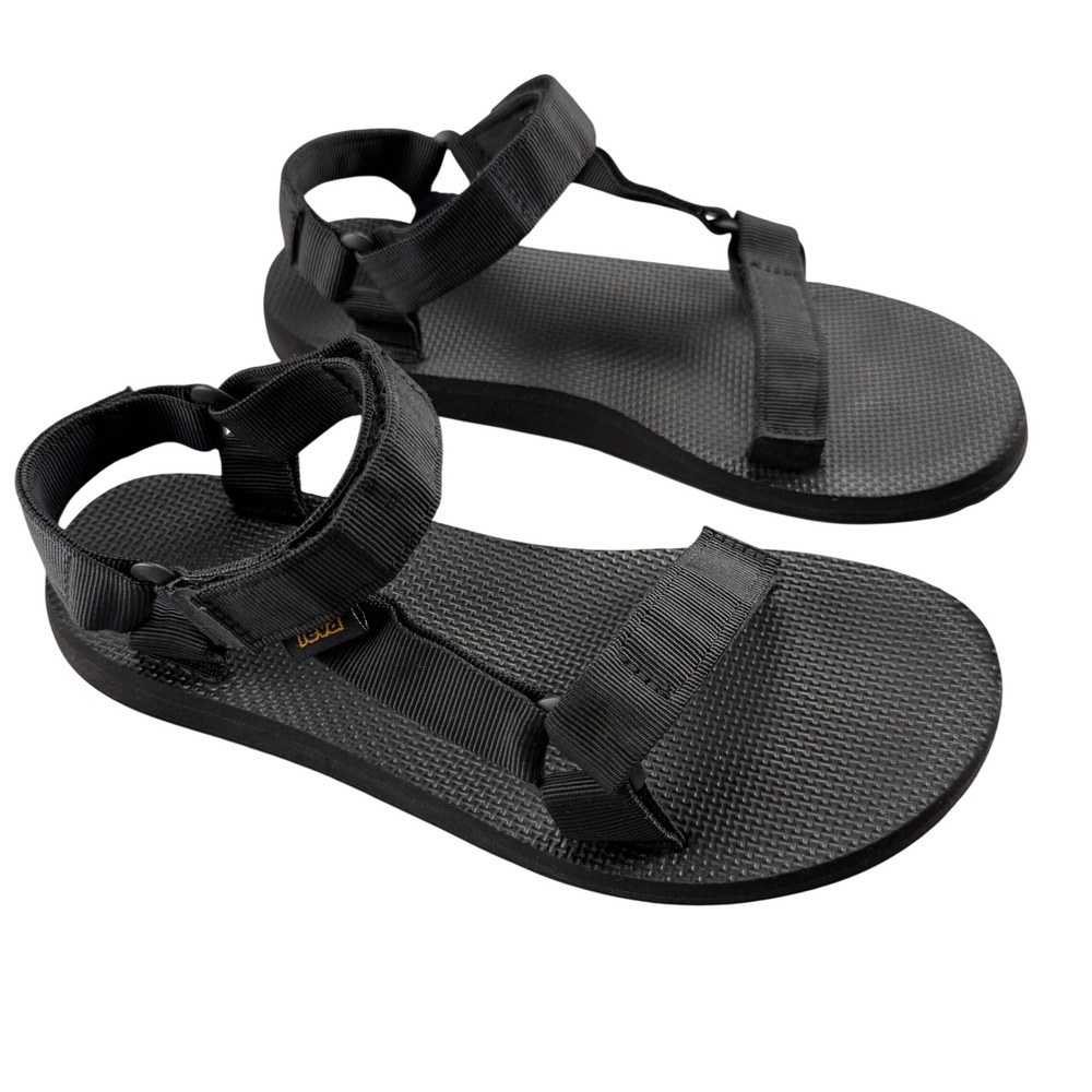 Teva Original Universal Black Sport Sandals 1003987 Womens 8 EU 39 Beach Hike